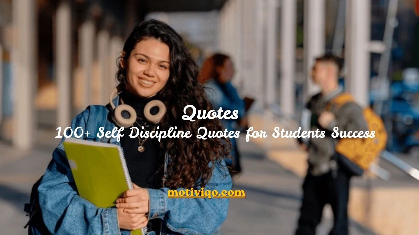 self discipline quotes for students motivation and success