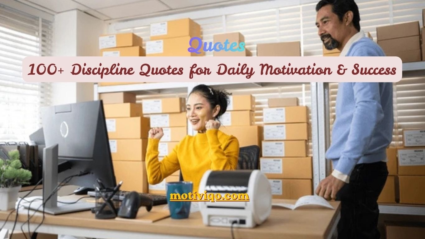 Discipline quotes for daily motivation to inspire consistency and success