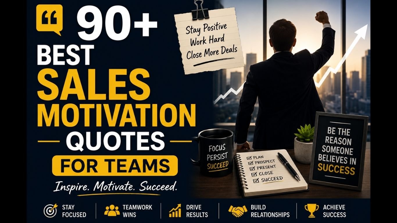 sales motivational quotes for teams and success inspiration
