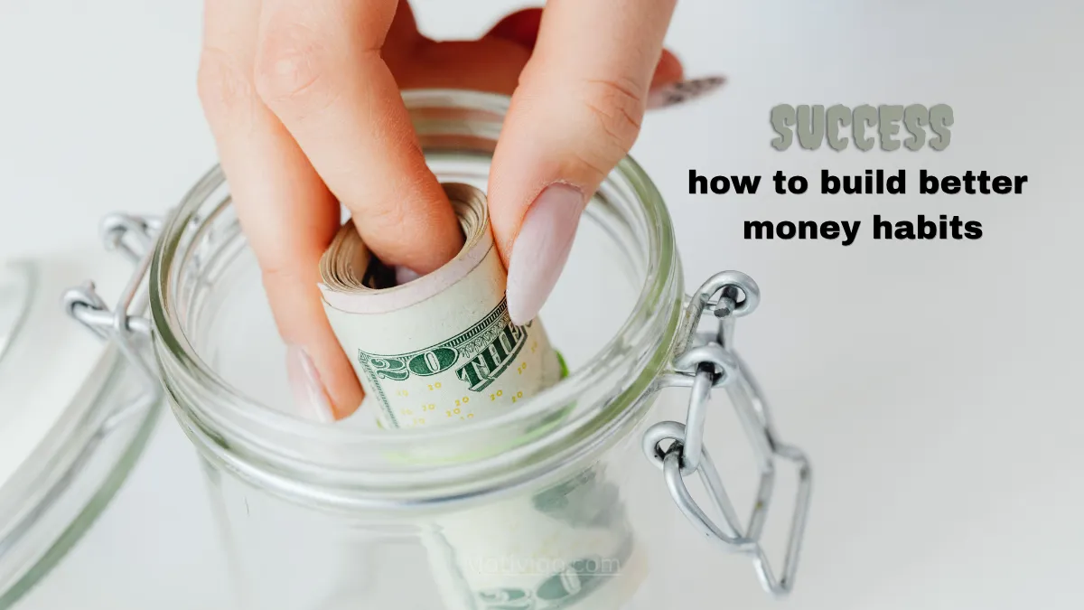 Person reviewing a budget and planning monthly savings