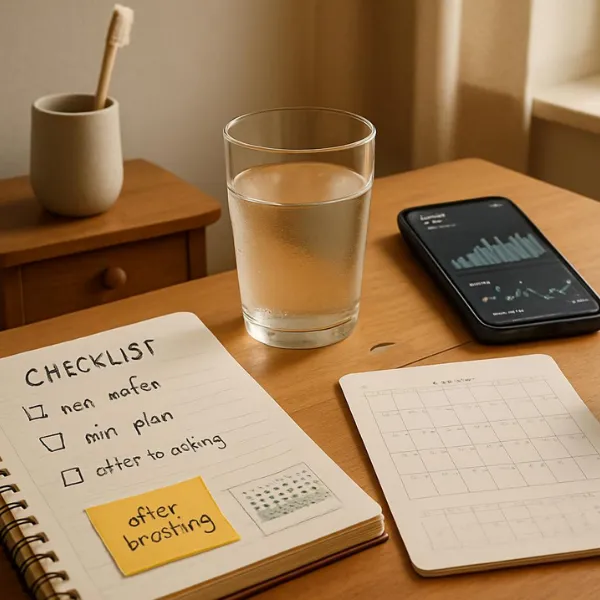 Self-discipline and consistency in daily habits