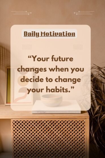 your future changes when you decide